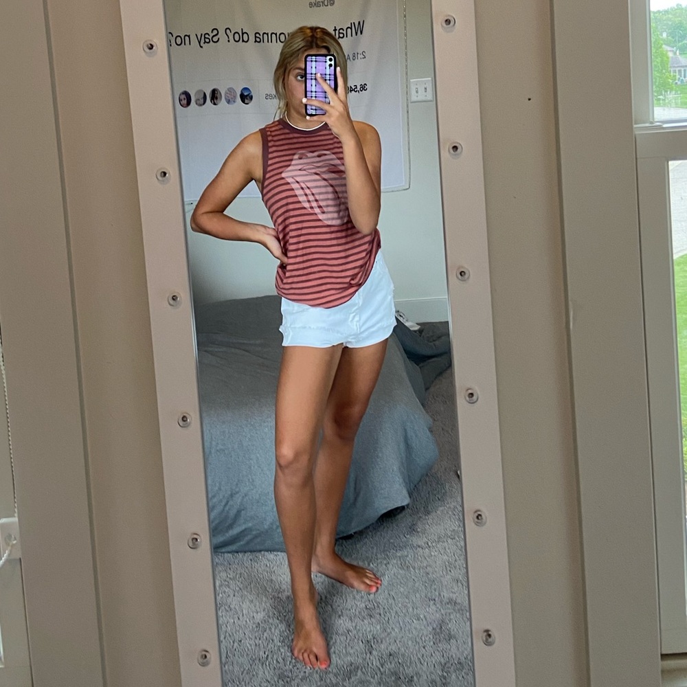 Red Striped Tank